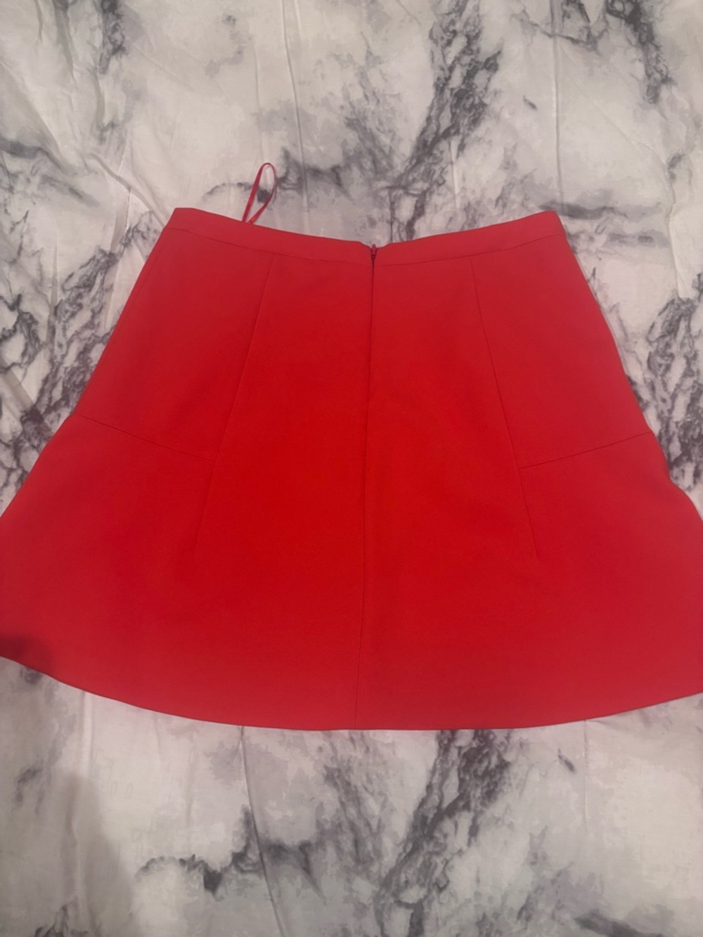 J Cree Red tulip Mini Skirt